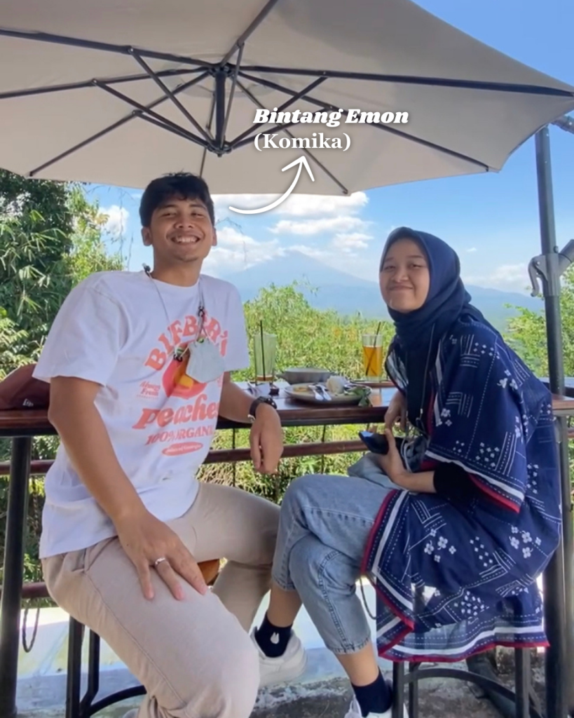 Bintang Emon Di Cafe Borobudur