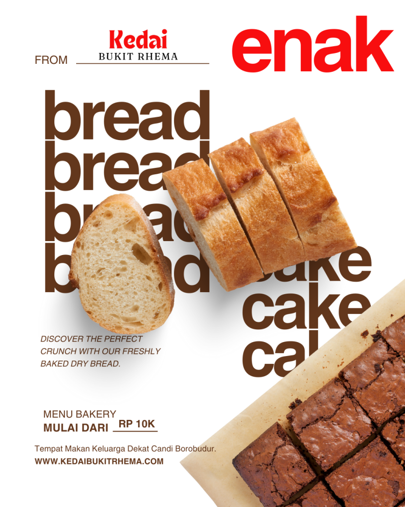 Cafe di Borobudur cake enak