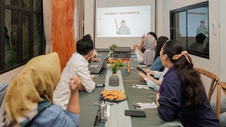 Ruang meeting di Borobudur Magelang untuk rapat seminar dan gathering