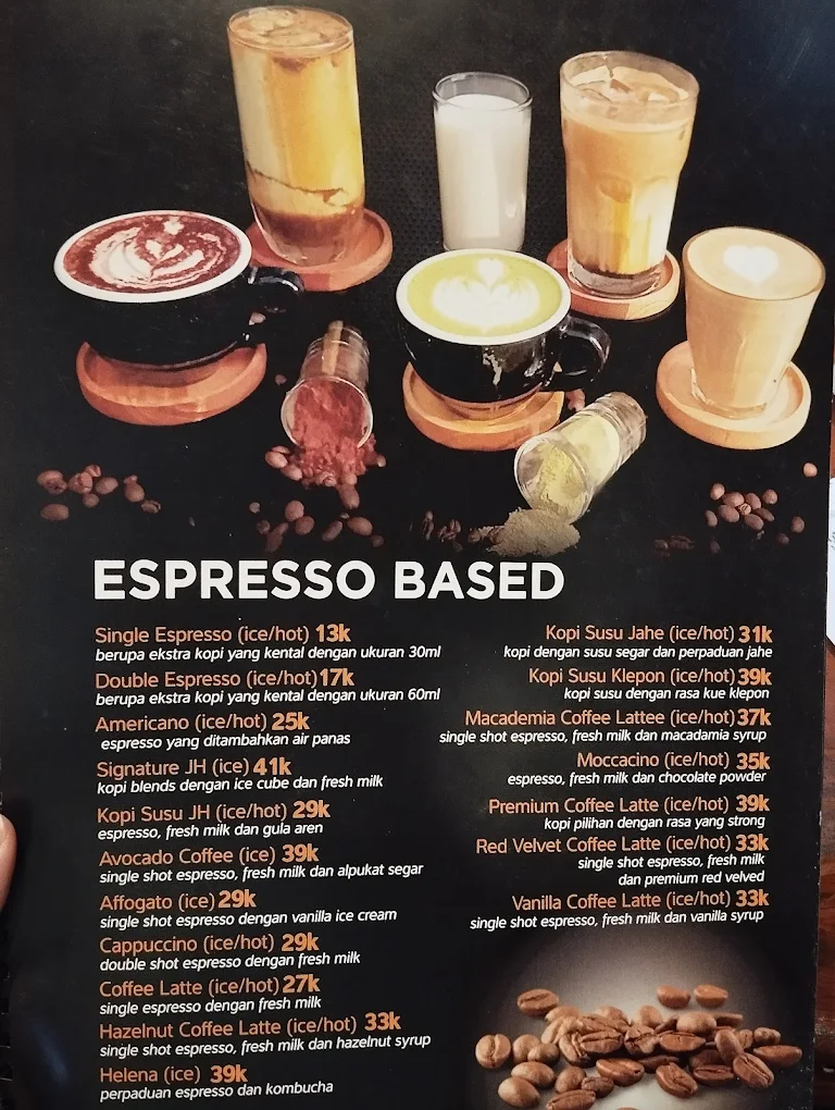 menu Janji Hati