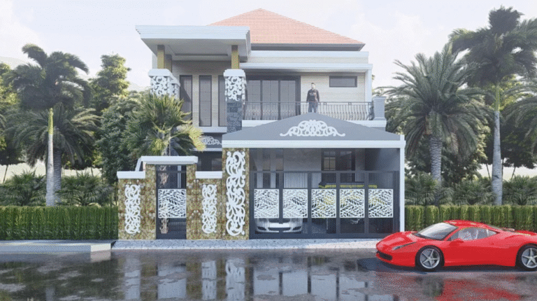 Desain rumah urban minimalis