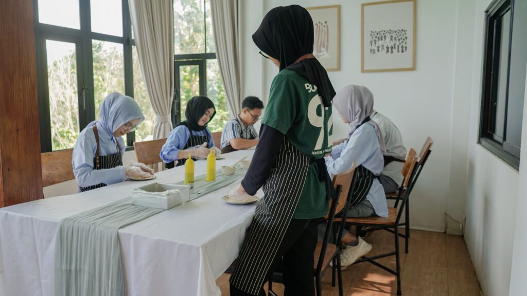 Buat Pizza di Kedai Bukit Rhema