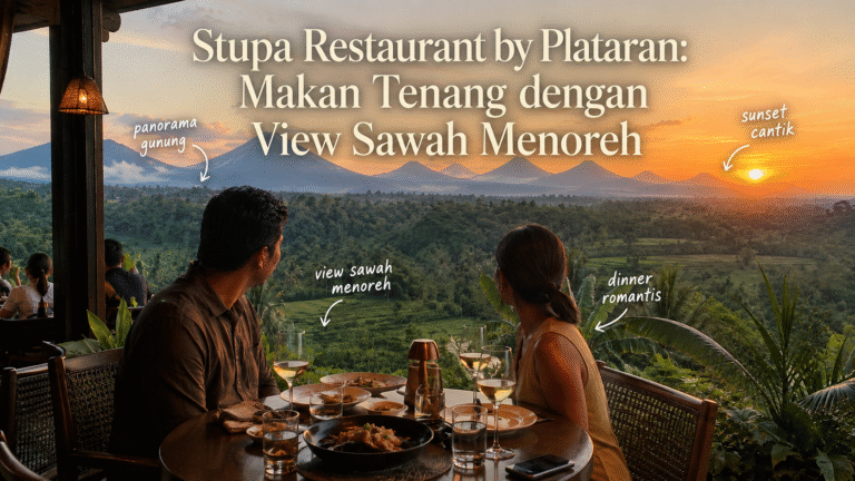 Enam Langit by Plataran: Menunggu Sunset dengan Panorama Enam Gunung